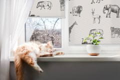 COLORAY.SK Roleta na okna Zvieratá Žaluzija za propuščanje svetlobe 90x240 cm