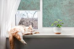 COLORAY.SK Roleta na okno Zelený list Žaluzija za propuščanje svetlobe 60x140 cm
