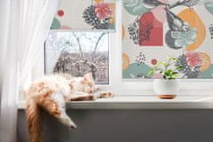 COLORAY.SK Roleta na okno Vták Žaluzija za propuščanje svetlobe 70x140 cm