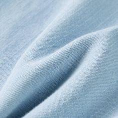Vidaxl Detské nohavice mäkké rifľové modré 116