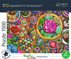 Trefl Puzzle UFT Blooming Paradise: Svet rastlín 1500 dielikov