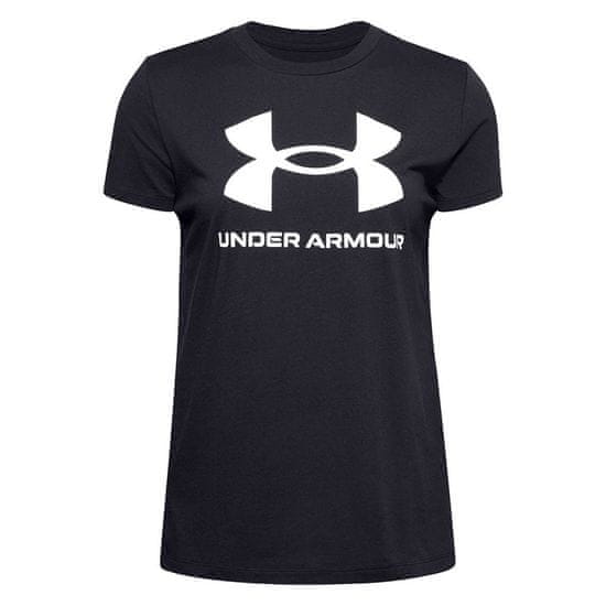 Under Armour Tričko čierna Live Sportstyle Graphic SS