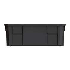 Kistenberg Modulárny prepravný box X BLOCK PRE čierny 544x362x200mm