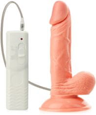 XSARA Vibrátor umělý penis dong dildo se silnou přísavkou - 75339042