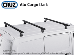 Cruz Strešný nosič Fiat Doblo (III) 22-, Cruz Alu Cargo Dark