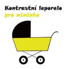 Kontrastné leporelo pre bábätká