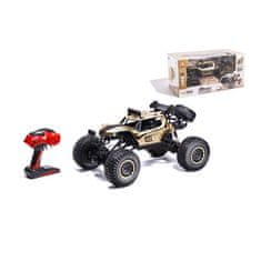 WOWO RC Rock Crawler 2,4GHz 1,8 - Kovové Auto na Diaľkové Ovládanie, Zlatá, 51cm