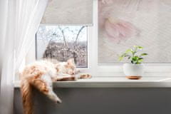 COLORAY.SK Roleta na okno Kvety Žaluzija za temnitev (s podlogo) 70x140 cm
