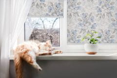 COLORAY.SK Roleta na okno Kvety Žaluzija za temnitev (s podlogo) 110x240 cm