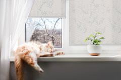 COLORAY.SK Roleta na okno Biely mramor Žaluzija za propuščanje svetlobe 70x140 cm
