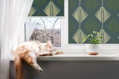 COLORAY.SK Roleta na okno Rastlinné rastliny Žaluzija za propuščanje svetlobe 140x140 cm