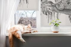 COLORAY.SK Roleta na okno Nakreslili gepard na vetvu Žaluzija za propuščanje svetlobe 90x140 cm