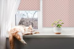 COLORAY.SK Roleta na okno Biele bodky Žaluzija za propuščanje svetlobe 70x140 cm