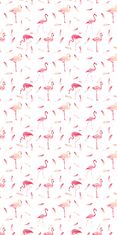 COLORAY.SK Roleta na okno Flamingos a ich perie Žaluzija za propuščanje svetlobe 70x140 cm