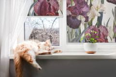 COLORAY.SK Roleta na okno Kvety Žaluzija za temnitev (s podlogo) 60x180 cm