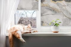 COLORAY.SK Roleta na okno Mramor Žaluzija za propuščanje svetlobe 90x180 cm