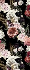 COLORAY.SK Roleta na balkon Kytica ruží Žaluzija za temnitev (s podlogo) 60x140 cm