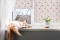 COLORAY.SK Roleta na okno Plameniak Žaluzija za propuščanje svetlobe 70x140 cm