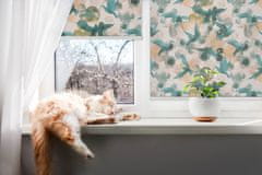 COLORAY.SK Roleta na okno Vtáky a farebné škvrny Žaluzija za propuščanje svetlobe 70x140 cm