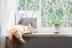 COLORAY.SK Roleta na okna Zelené kryštály Žaluzija za propuščanje svetlobe 70x180 cm