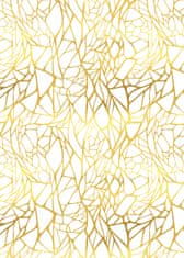 COLORAY.SK Roleta Žltý vzor Žaluzija za temnitev (s podlogo) 100x140 cm