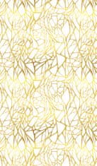 COLORAY.SK Roleta Žltý vzor Žaluzija za propuščanje svetlobe 140x240 cm