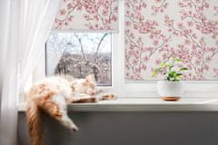 COLORAY.SK Roleta na okno Ružová ľalia Žaluzija za propuščanje svetlobe 150x180 cm