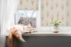 COLORAY.SK Roleta na okno Zmrzlina Žaluzija za propuščanje svetlobe 70x180 cm