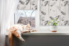 COLORAY.SK Roleta na okna Kreslené kvety Žaluzija za propuščanje svetlobe 80x140 cm