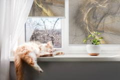 COLORAY.SK Roleta na okno Dekoratívna surovina Žaluzija za propuščanje svetlobe 140x180 cm