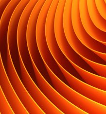 COLORAY.SK Roleta na okno Oranžová abstrakcia Žaluzija za propuščanje svetlobe 130x140 cm