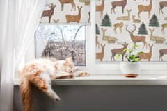 COLORAY.SK Roleta na okna Jeleň a jeleň Žaluzija za temnitev (s podlogo) 90x140 cm