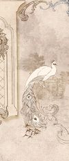 COLORAY.SK Roleta na dvere Vintage vtáky Žaluzija za temnitev (s podlogo) 60x140 cm