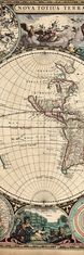 COLORAY.SK Roleta Mapa sveta Žaluzija za propuščanje svetlobe 80x240 cm