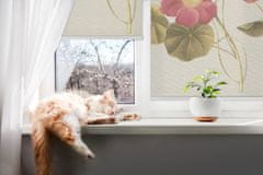 COLORAY.SK Roleta na okno Kvetina Žaluzija za propuščanje svetlobe 70x140 cm