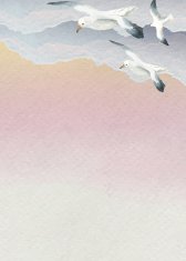 COLORAY.SK Roleta na okno Lietajúce vtáky Žaluzija za temnitev (s podlogo) 100x140 cm
