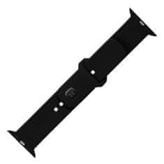 FIXED Súprava silikónových remienkov Silicone Sporty Strap pro Apple Watch 38/40/41mm FIXSST2-436-BK, čierna
