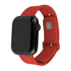 FIXED Set silikonových řemínků Silicone Sporty Strap pro Apple Watch Ultra 49mm FIXSST2-1029-RD, červený