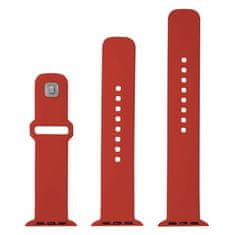FIXED Set silikónových remienkov Silicone Sporty Strap pre Apple Watch 49mm FIXSST2-1029-RD, červený