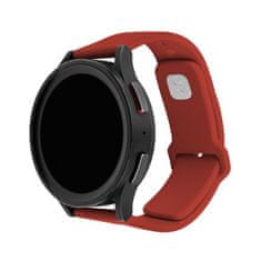 FIXED Set silikónových remienkov Silicone Sporty Strap s Quick Release 20mm pre smartwatch FIXSST2-20MM-RD, červený