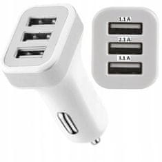 Verk 10047 Autonabíjačka 3x USB 1.1A/2.1A/3.1A