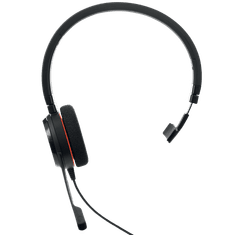 Jabra Evolve 20/Mono/USB-C/Drôt/MS/Čierna