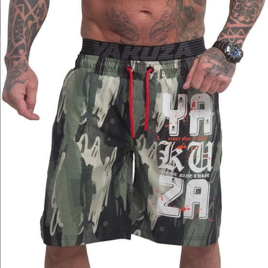 Yakuza YAKUZA Pánske plavky URBNSTL - camo/zelené