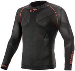 Alpinestars tričko RIDE TECH V2 LS Funkčné černo-červené XL/2XL