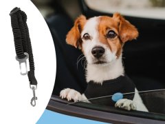 Sobex Bezpečnostný pás do auta pre psov elastický silný úsek