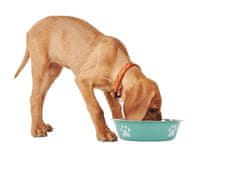 Sobex Kovová miska pre psov s protišmykovou labkou 400 ml