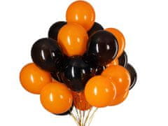 Verk 26059 Balóniky Halloween čierne a oranžové 20 ks