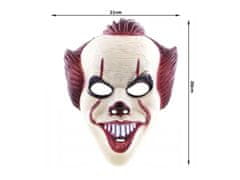 Sobex Halloween maska klauna pennywise klaun to