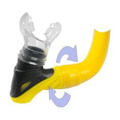 Samos detský potápačský šnorchel žltý variant 24449