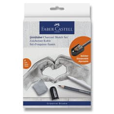 Faber-Castell Umelecká sada Goldfaber Charcoal Sketch set sada 8 kusov